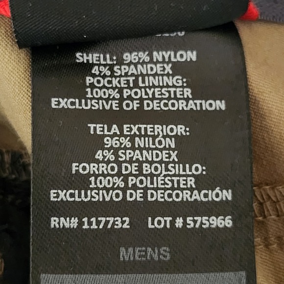 Gerry Khaki Outdoor Pants Hiking Mens Size 38x30‎ - Picture 6 of 6